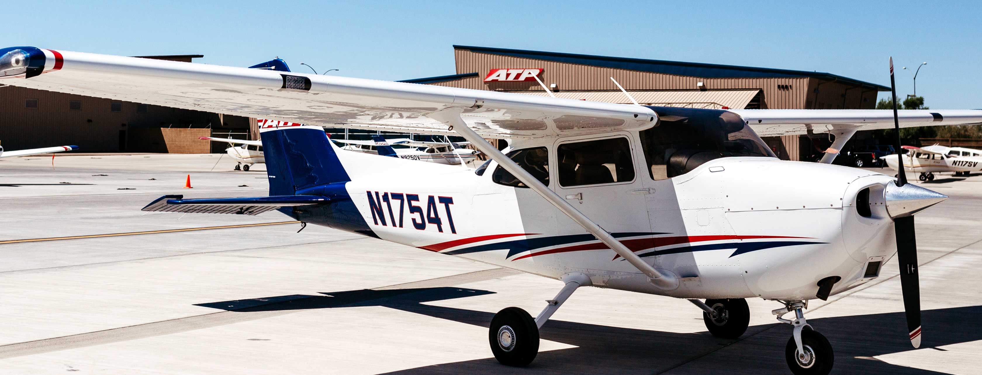 ATP Flight School Cessna Skyhawk Aircraft