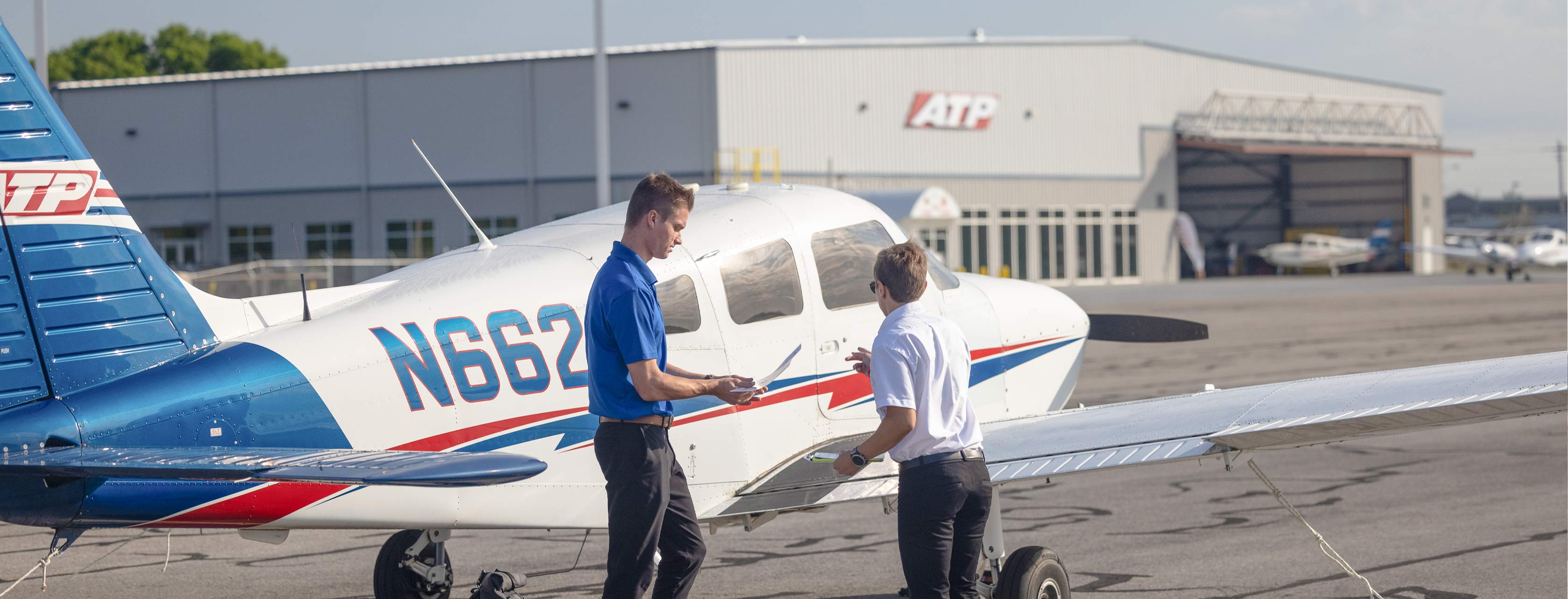 Gain your student pilot certificate at ATP Flight School with instructor sign-off