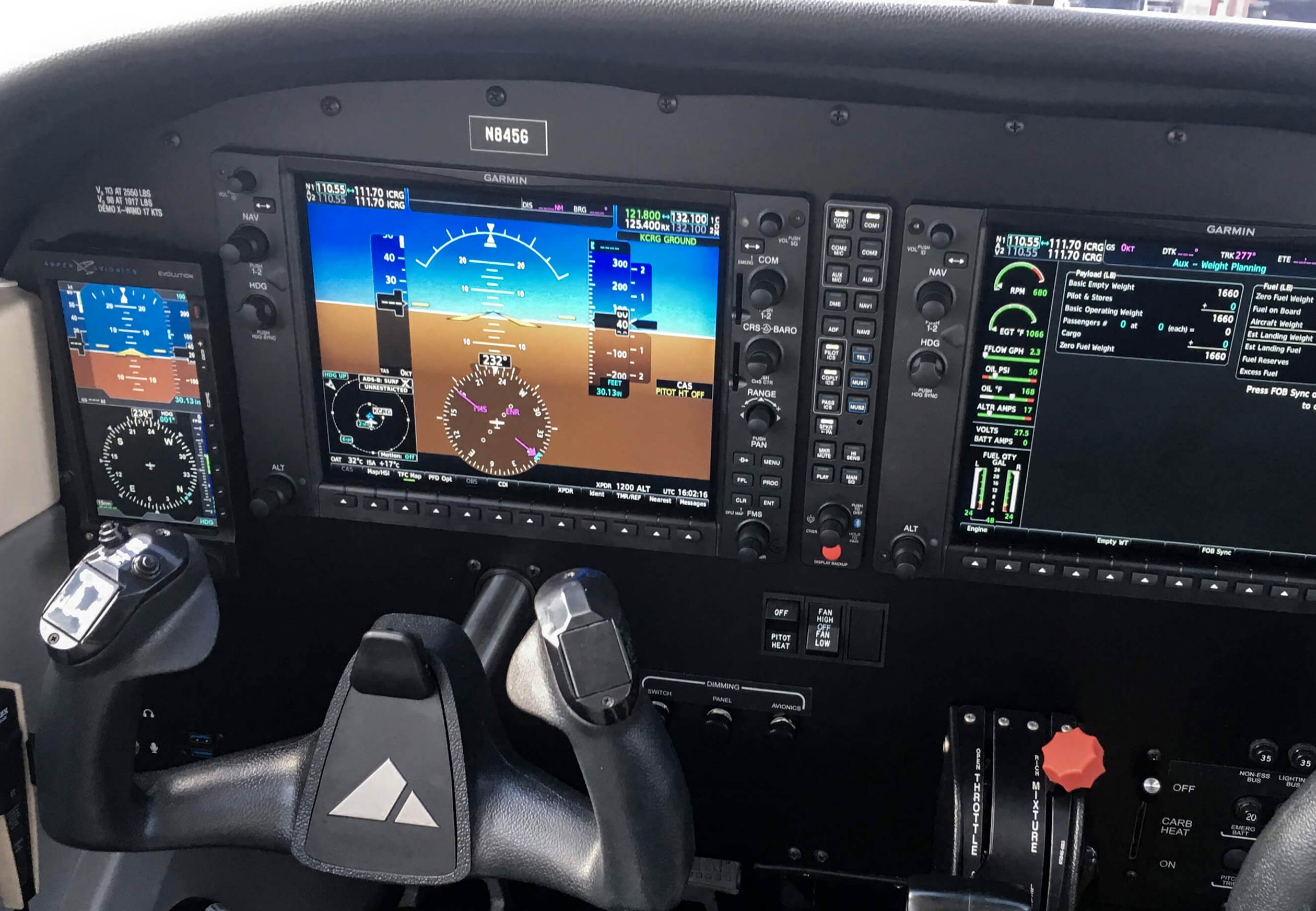 Piper Archer III Cockpit