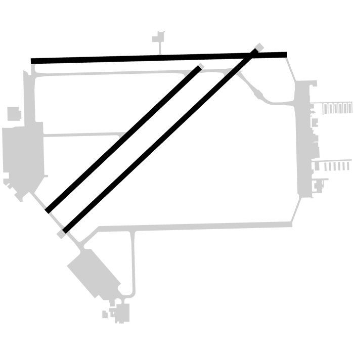 Detroit Airport Diagram