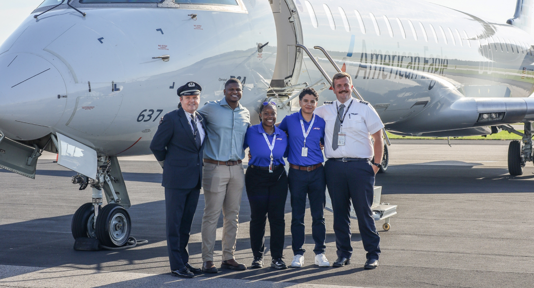 ATP Flight School and American Airlines Host 250 Aspiring Pilots at Charlotte Open House