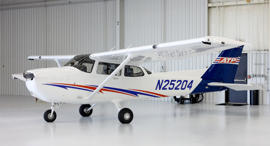 Delivery of a Cessna Skyhawk in Factory