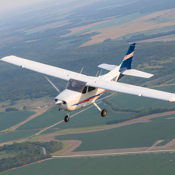 ATP Flight School Cessna in Flight